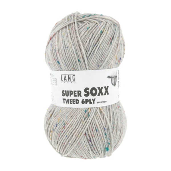 Lang Yarns Super Soxx Tweed 6-Ply